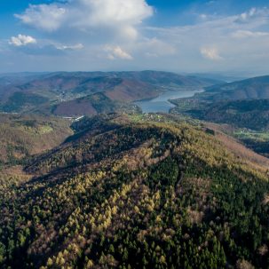 Jezioro Międzybrodzkie panorama