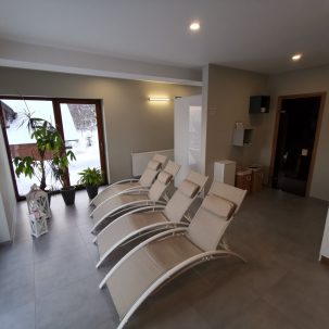 Strefa SPA - pokój leżakowy